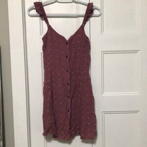 Gold Mini Ladder Dress